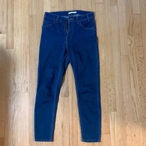 Levi’s 721 vintage high rise skinny jeans